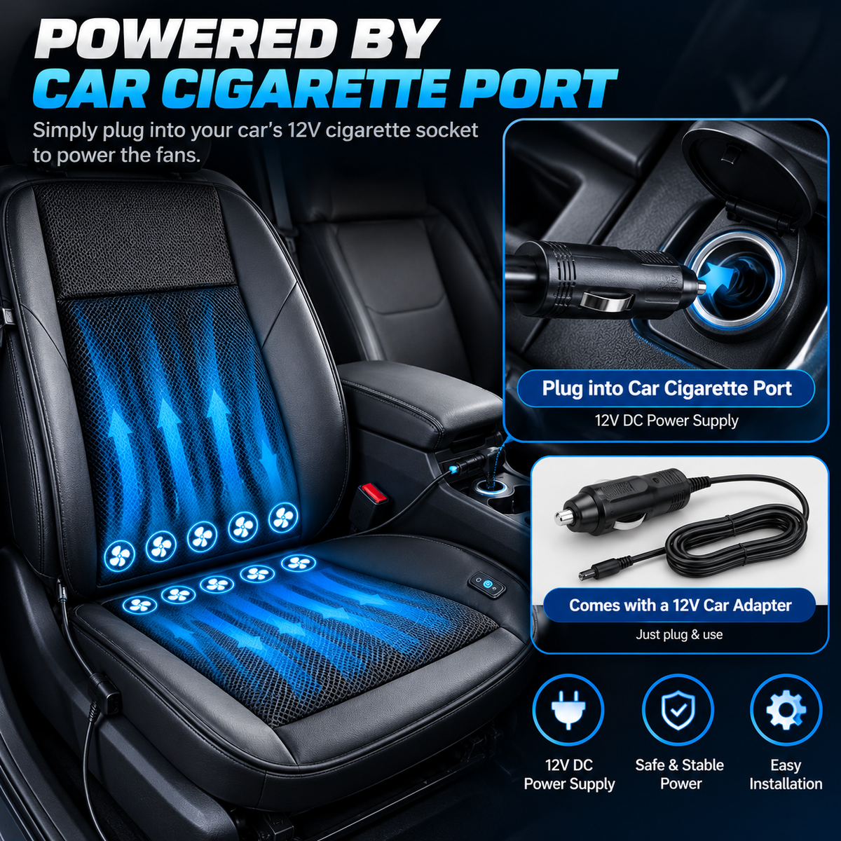 Trendtronics car ventilated/Cooling cushion