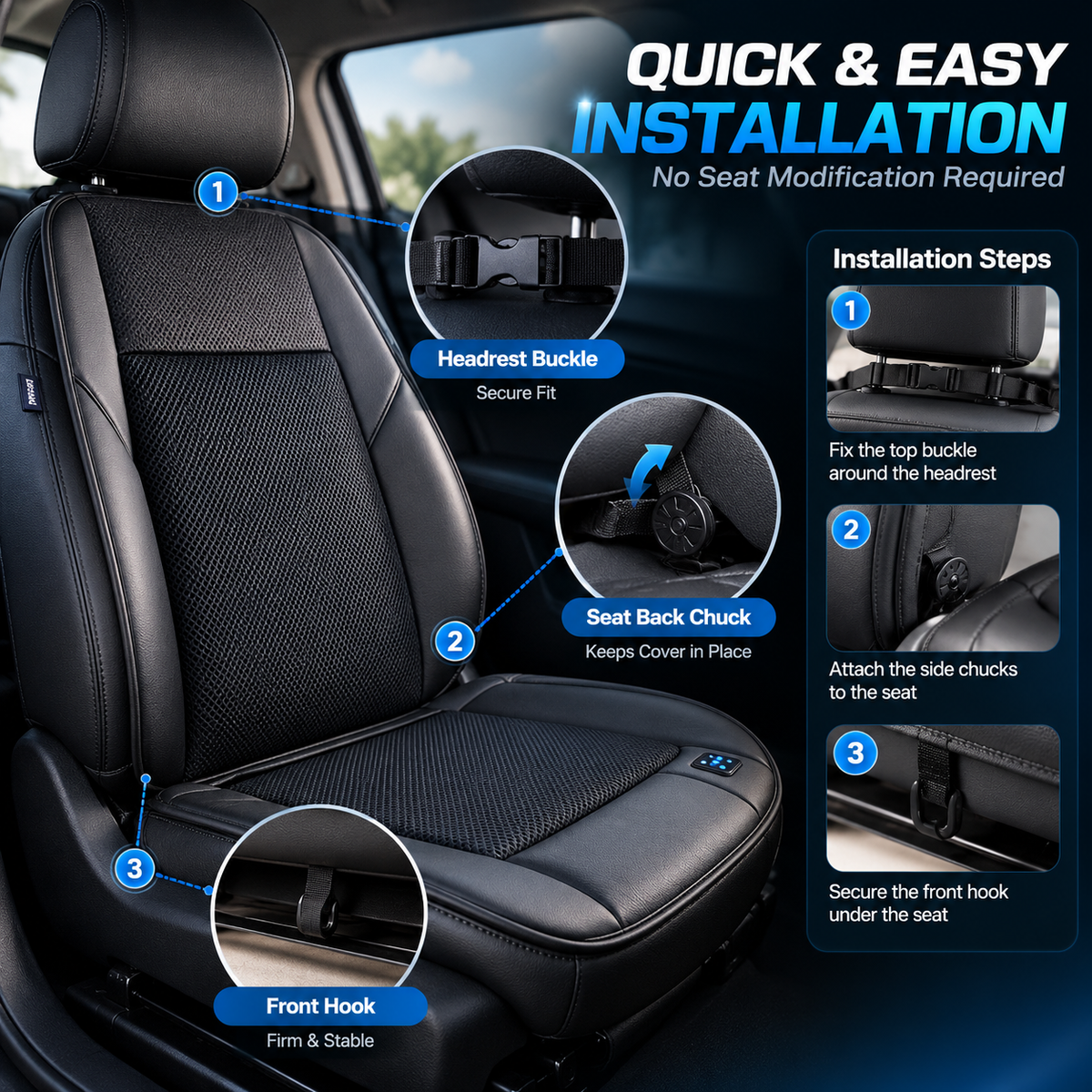 Trendtronics car ventilated/Cooling cushion