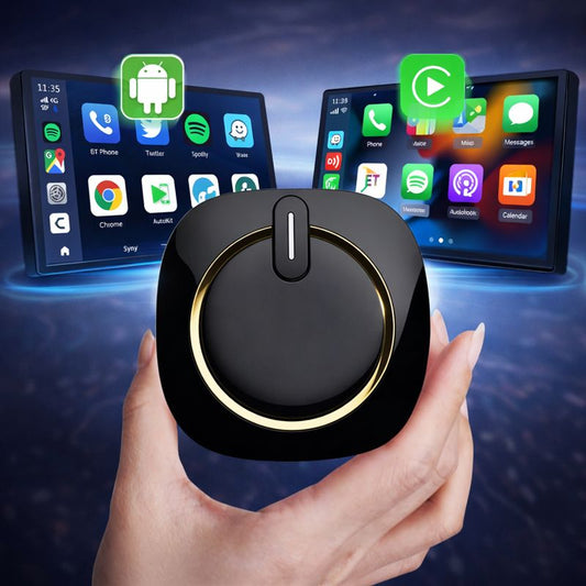 Trendtronics Ai Box pro with Inbuilt SIM Slot , 4+64GB, Android 13, CarPlay & Android Auto, Google Play, YouTube, Netflix, jiohotstar(1-Year Warranty)