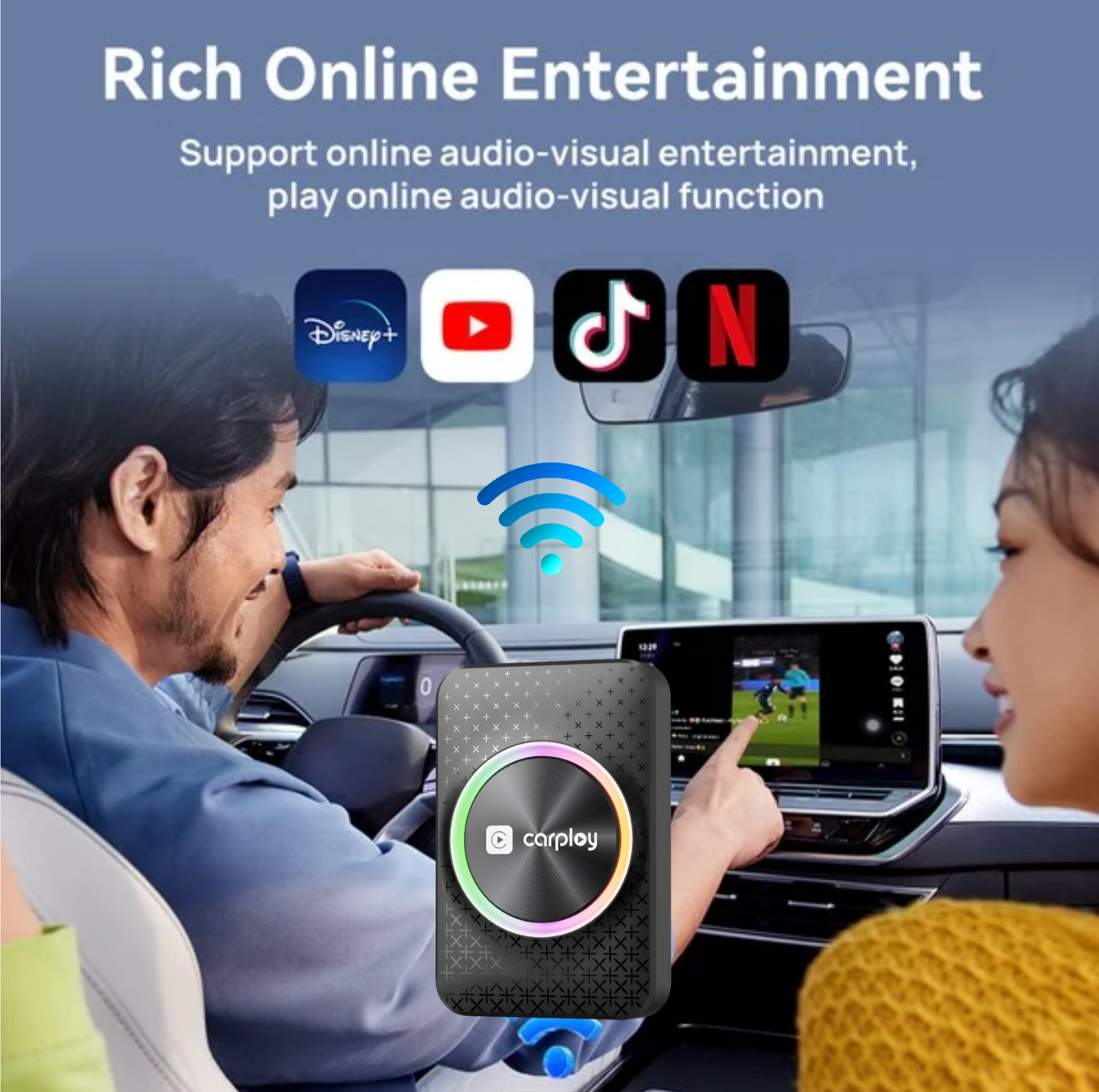 Trendtronics Android TBox pro for cars, 4GB RAM 32GB Qualcomm 8-core SM6225(1 Year warranty)